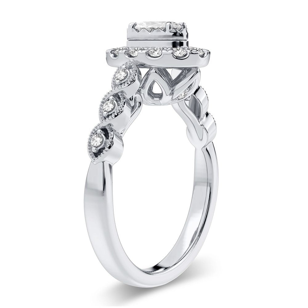 14K 0.77CT Diamond Ring