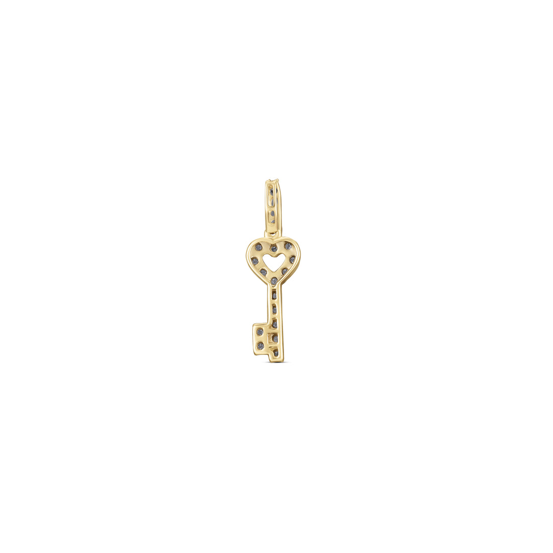 10K 0.10-0.11CT D-KEY CHARM