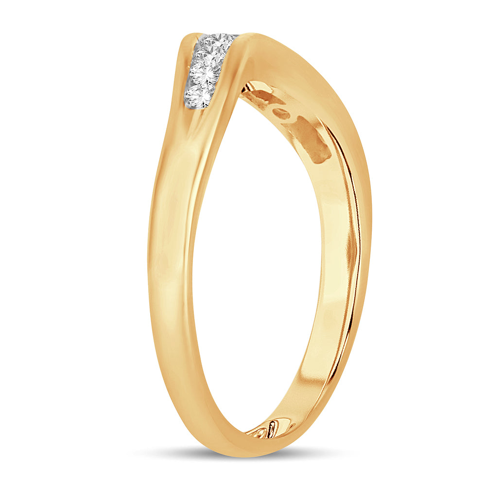 14K 0.33CT  Diamond Ring Enhancer