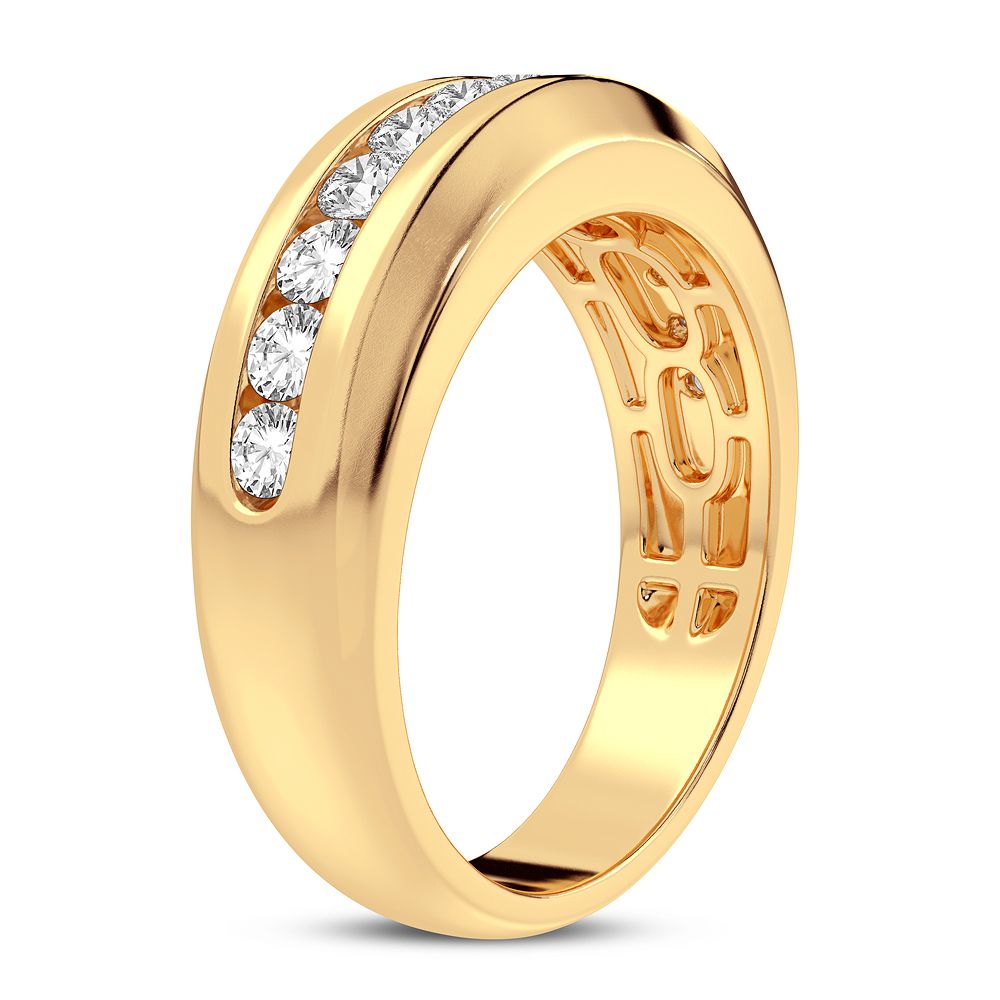 14K 0.50CT Diamond Band