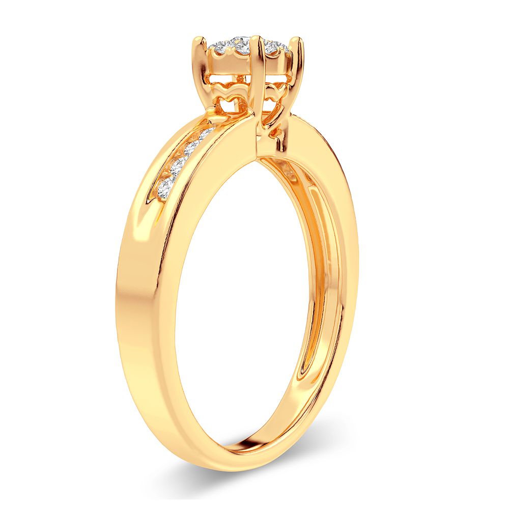 14K 0.25CT Diamond Ring