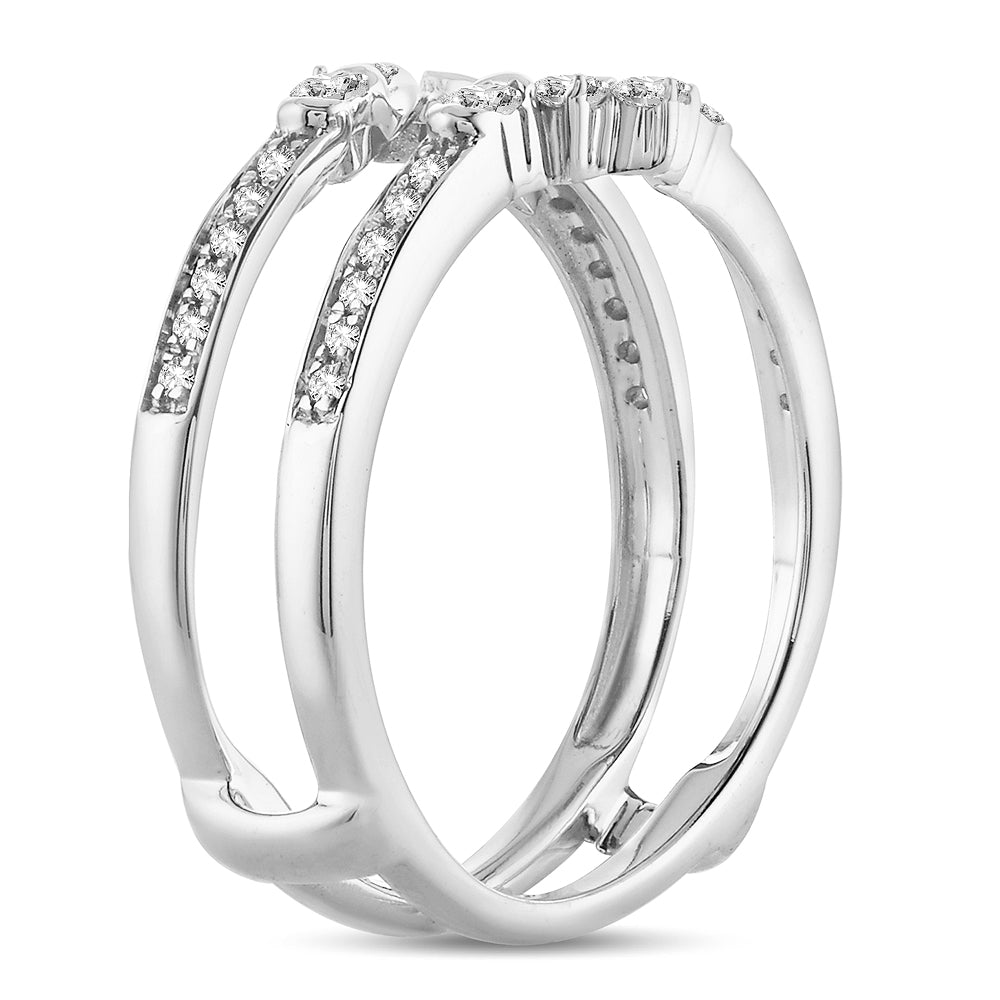 14K 0.34CT Diamond RING GUARD