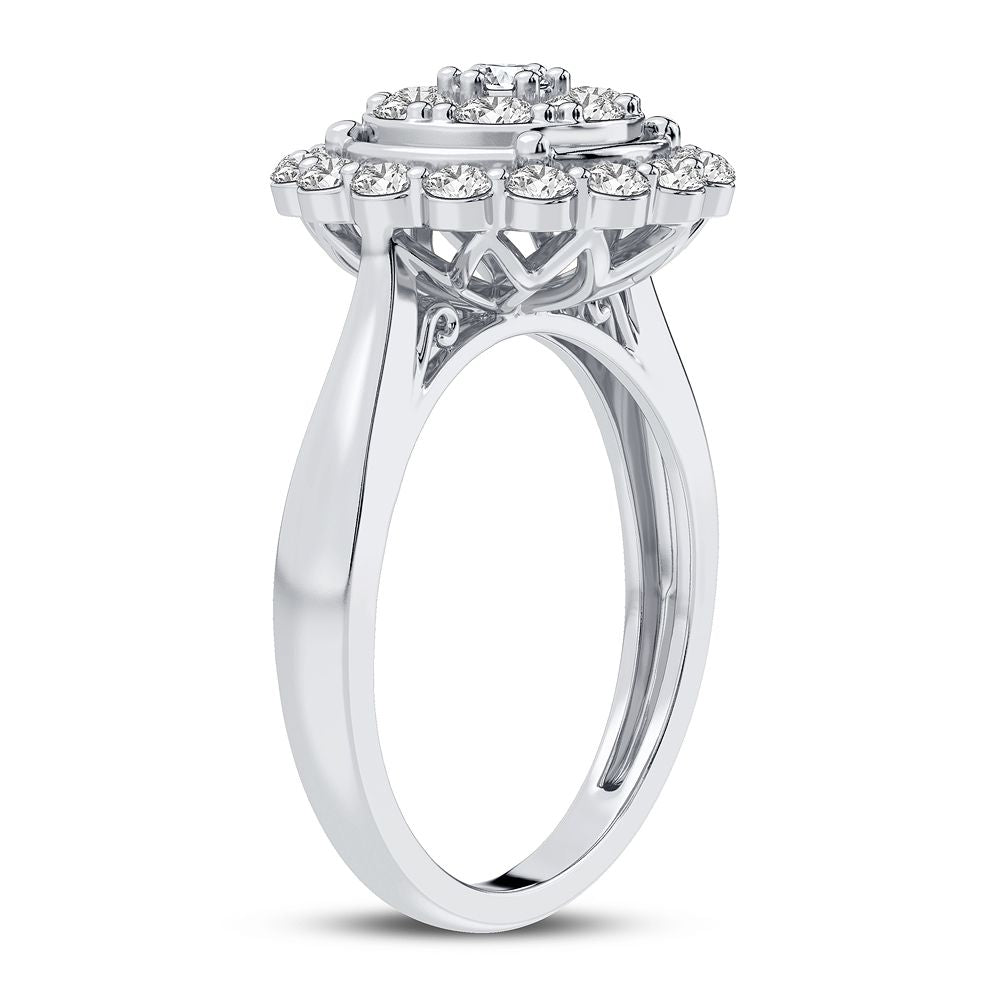 10K 1.00CT DIAMOND RING