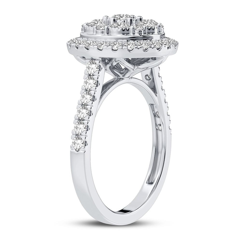 10K 1.00CT DIAMOND RING