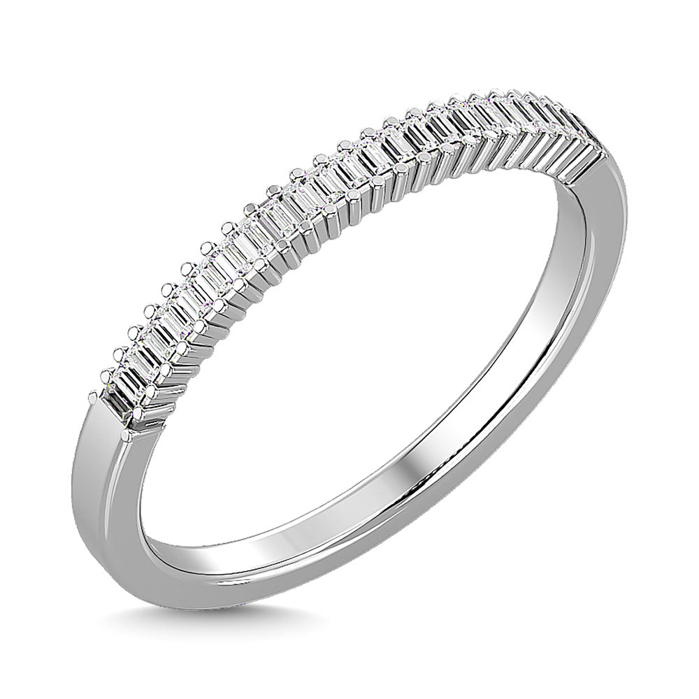 Diamond 1/2 Ct.tw Anniversary Band in 14K White Gold