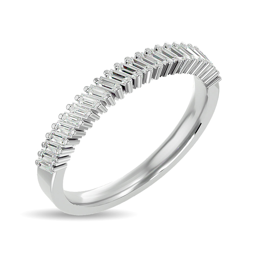 Diamond Ladies Band 1/4 Ct.tw in 14K White Gold