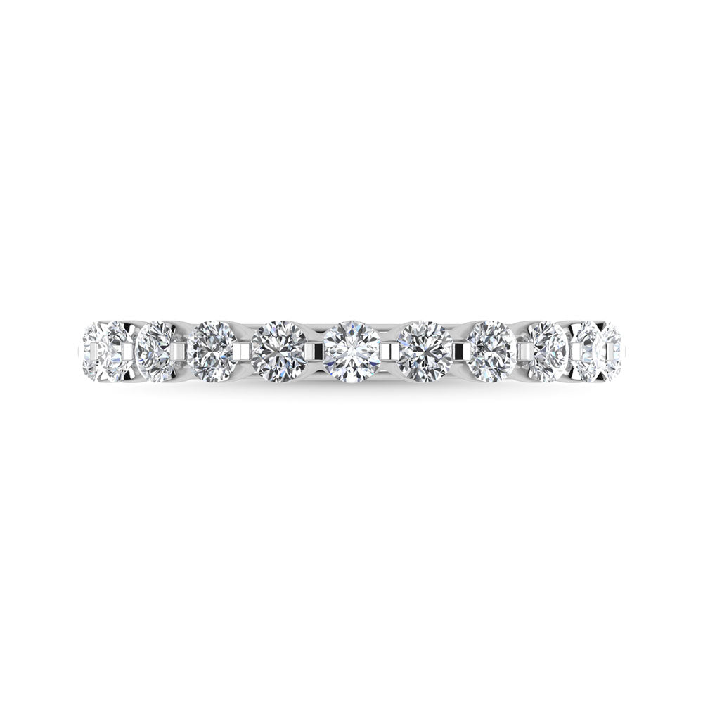 Diamond 1/4 Ct.Tw. Anniversary Band in 14K White Gold