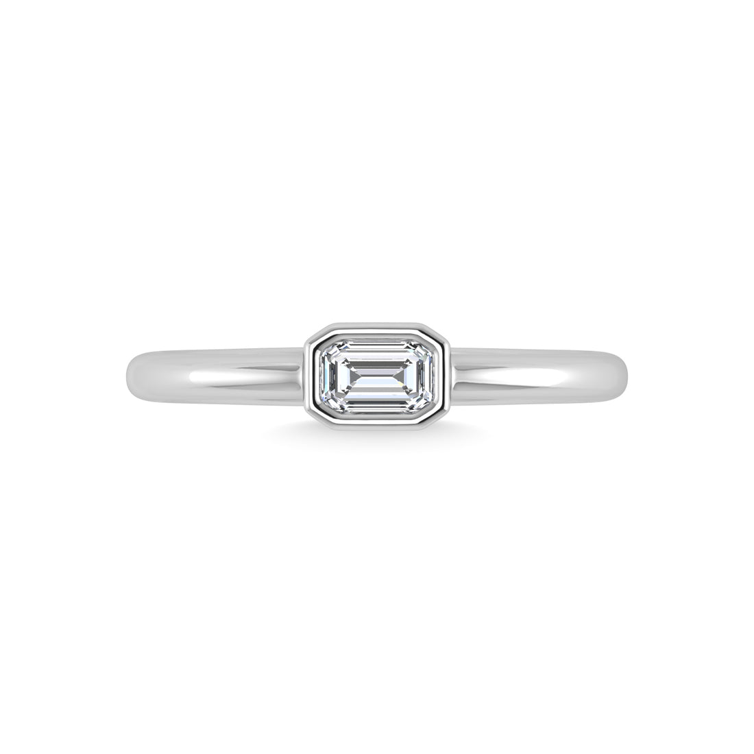 14K White Gold Diamond 1/3 Ct.Tw. Fashion Ring