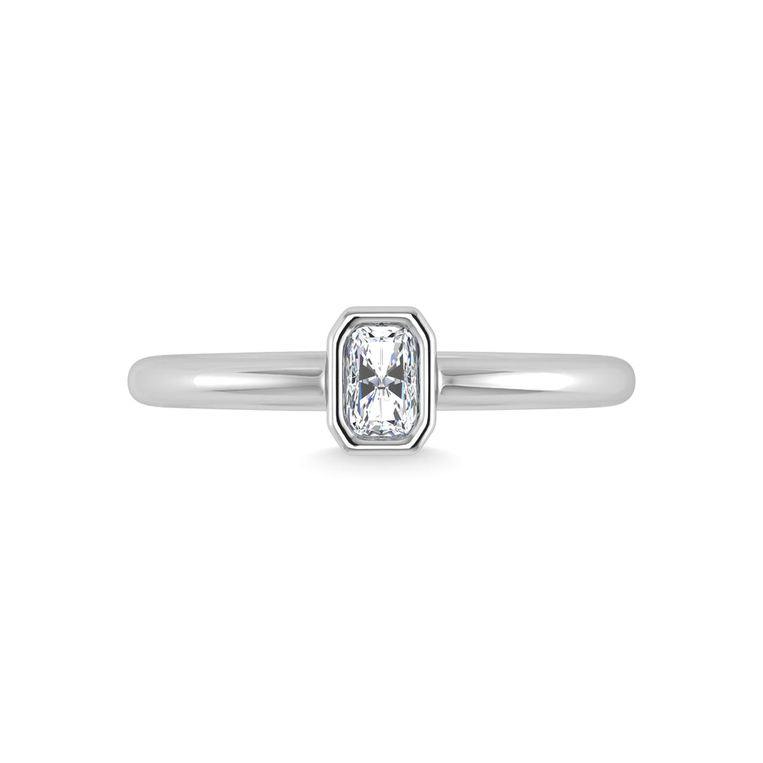 14K White Gold Diamond 1/3 Ct.Tw. Diamond Fashion Ring