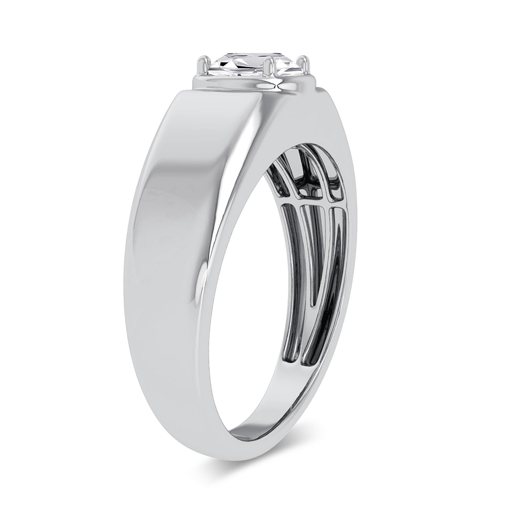 14K 1.00CT Lab Grown Diamond Mens Ring