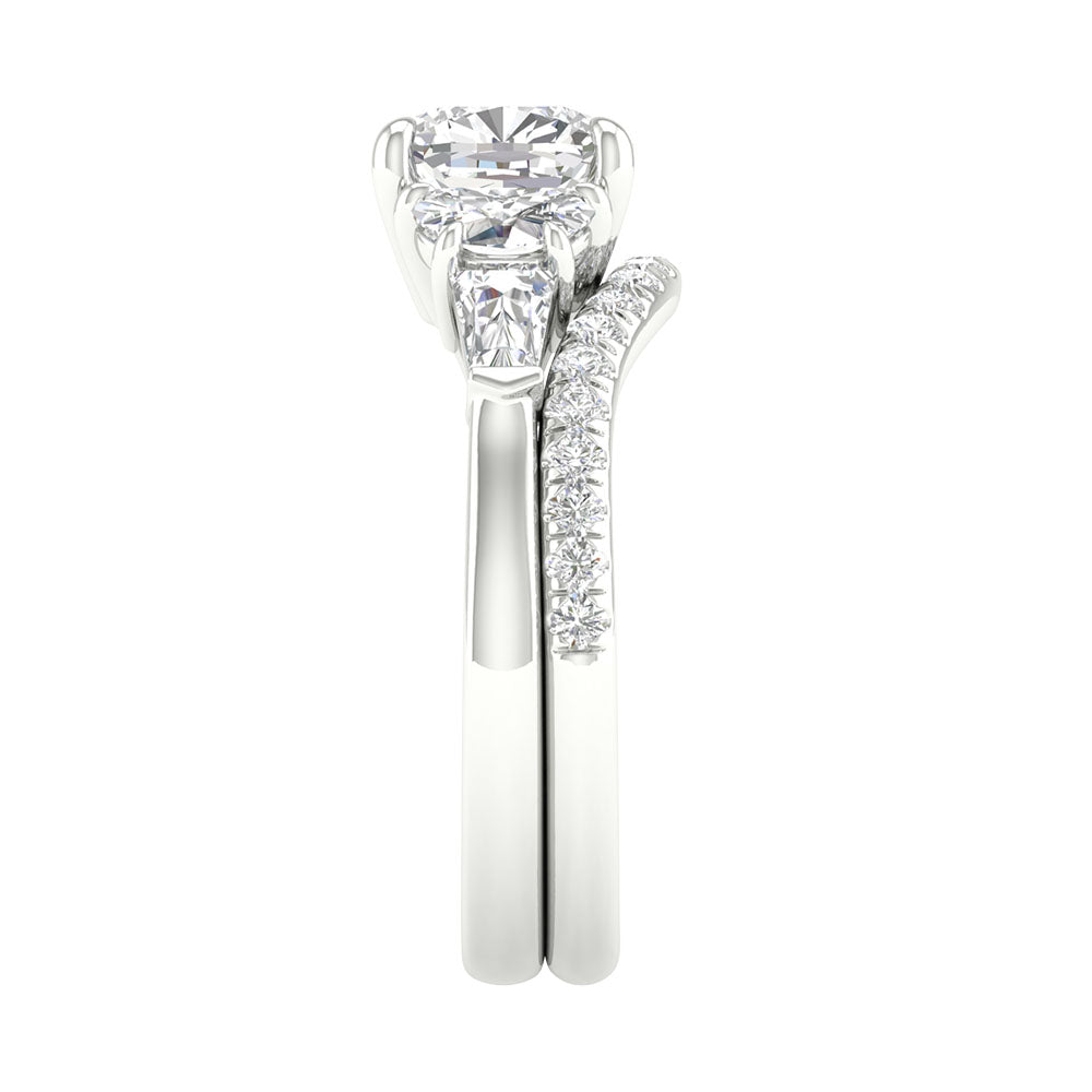 14K 2.93CT Lab Grown Engagement Ring