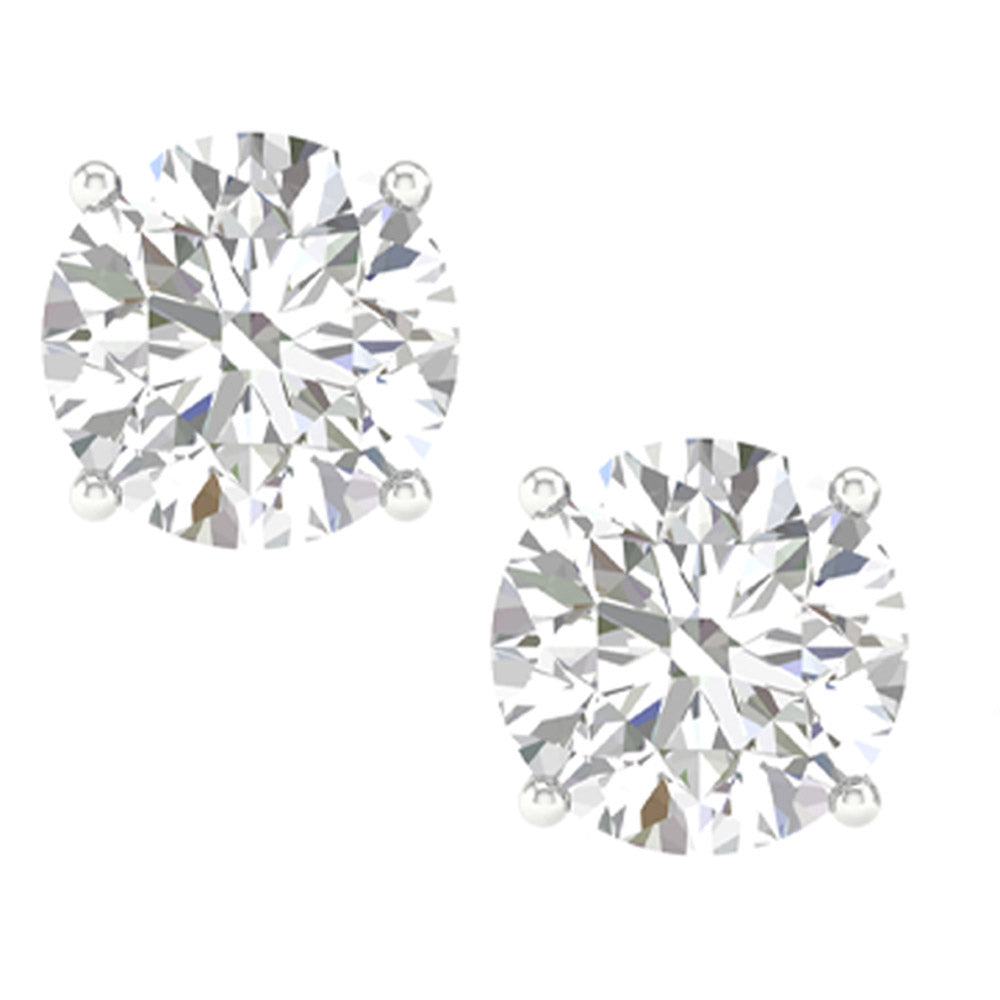 14K 2.00CT Certified Lab Grown Diamond Earring