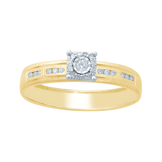 10K 0.25CT D-LADIES RINGS