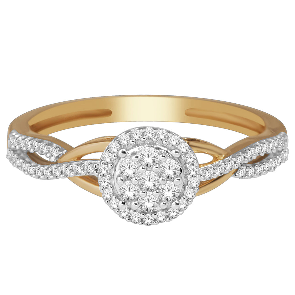 14K 0.25CT D-LADIES RINGS