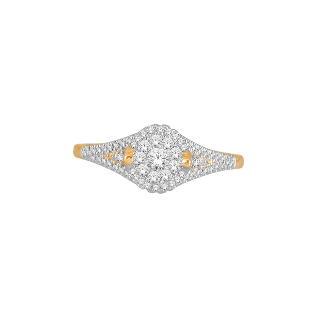 10K 0.33CT D-LADIES RINGS