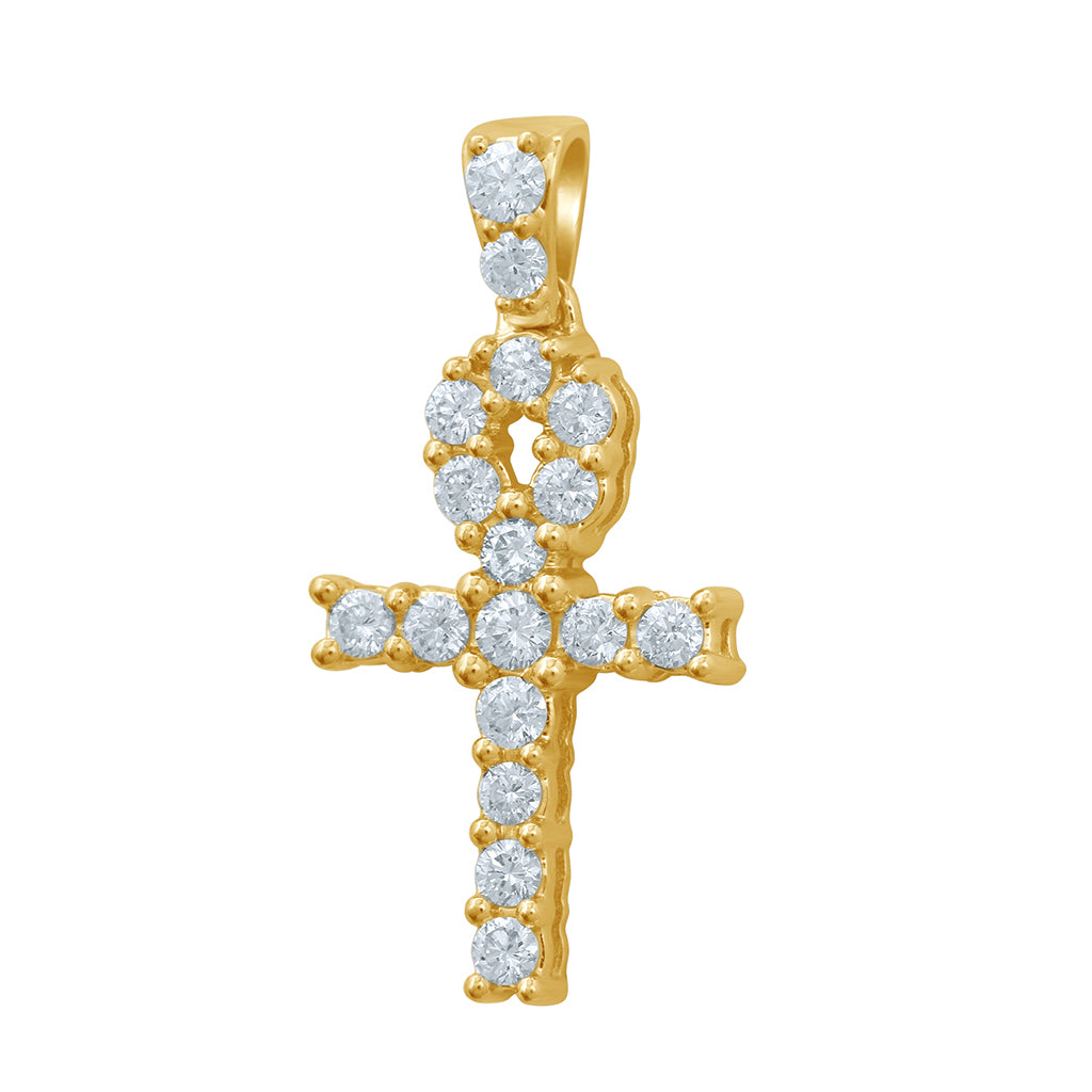 SPL PRICE 10KT 0.46-0.54CT D-CHARM "ANKH"