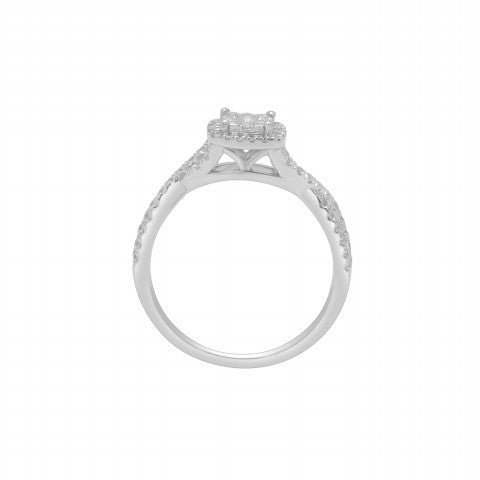 10K 0.50CT D-LADIES RINGS