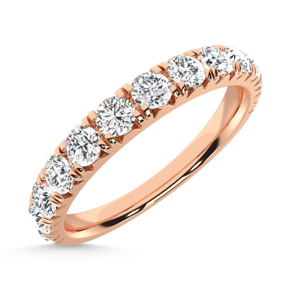 14K Rose Gold Labgrown Diamond 1 Ct.Tw. Anniversary Band