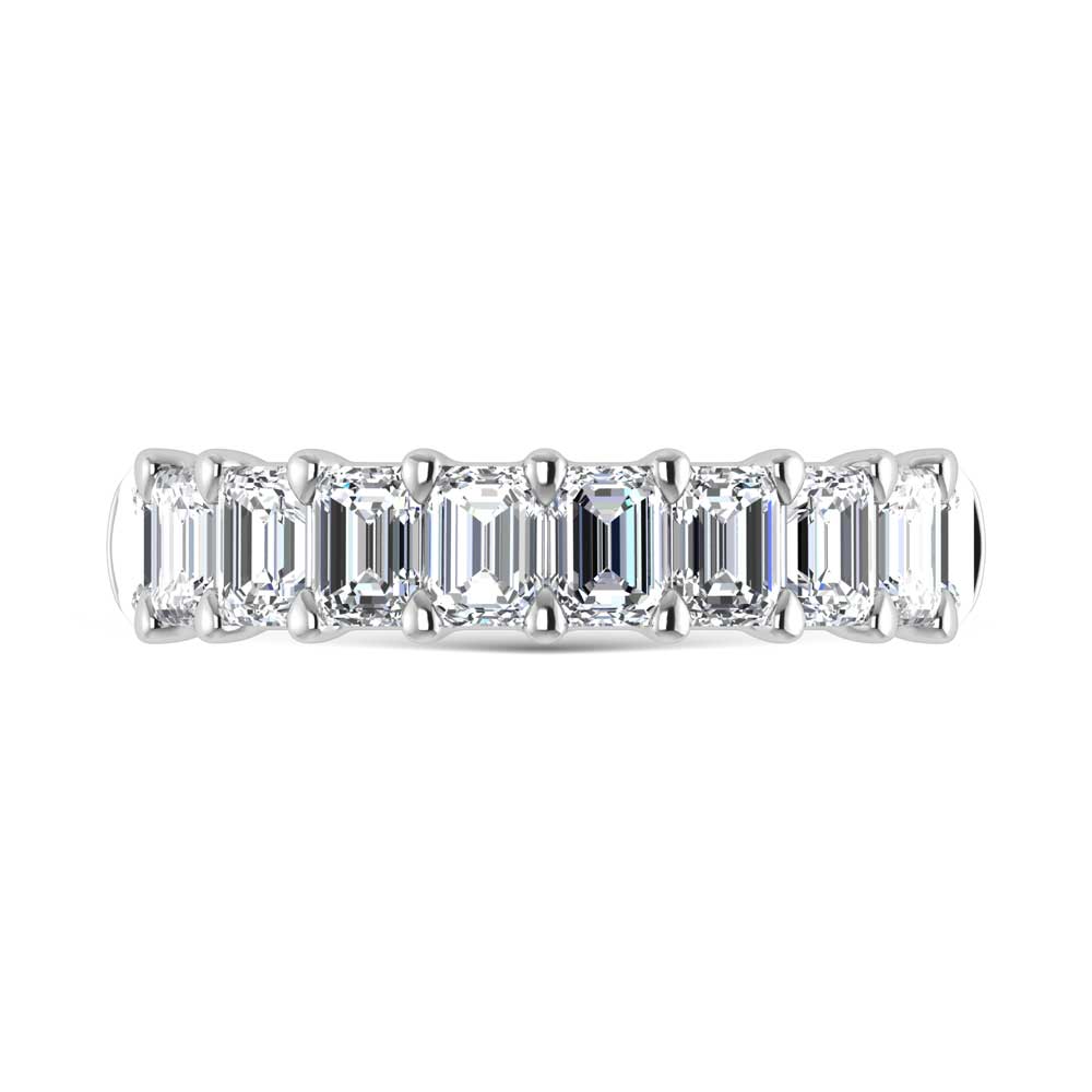 14K White Gold Lab Grown Diamond 2 Ct.Tw. Wedding Band